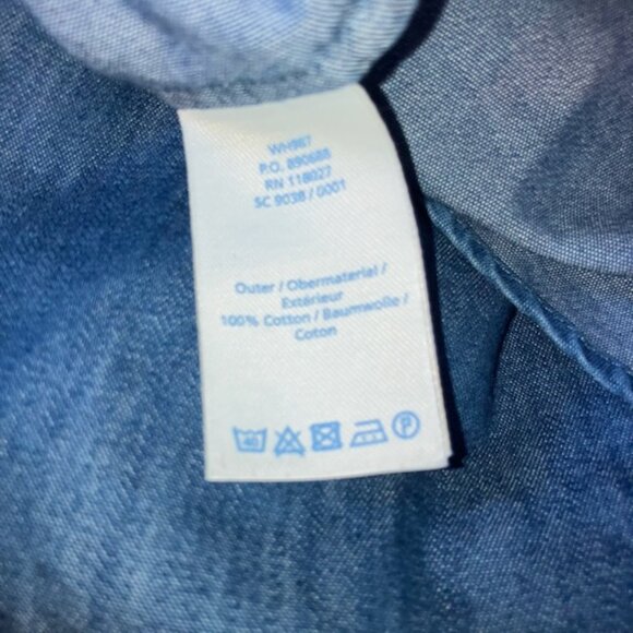 PAIR WITH BOOTS & CARDI FOR   FALL/WINTER!!!  Boden Cotton Button-Front Dress - Picture 3 of 4